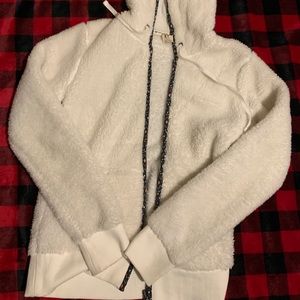 Roxy fizzy Sherpa zip up hoodie
